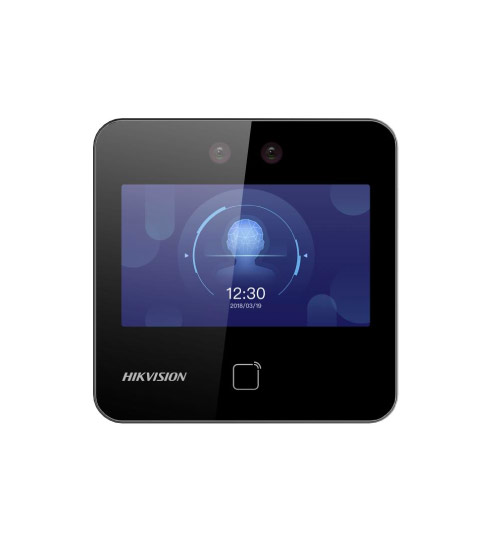Control de acceso y asistencia Hikvision DS-K1T343EX · facial · 1.500 rostros · 3.000 tarjetas EM