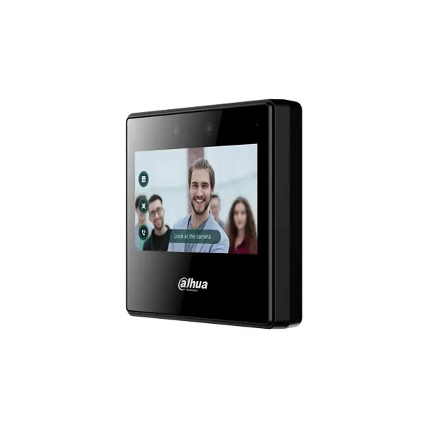 CONTROL ACCESO - RECONOCIMIENTO FACIAL - PANTALLA TOUCH 4.3" - CAMARA DOBLE LENTE 2MP IR, DWDR - ROSTRO - CONTRASEÑA - DETECCION MASCARILLA - ADMITE CODIGO QR VISITANTE - PN INTERNAL DH
