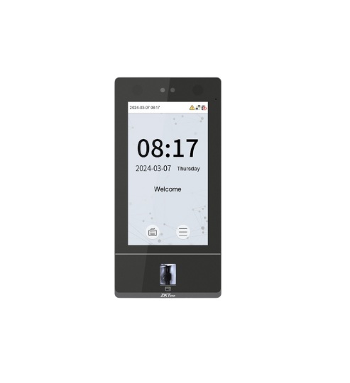 Control de acceso y asistencia ZKTeco SenseFace 7A · Wi-Fi · 10.000 rostros