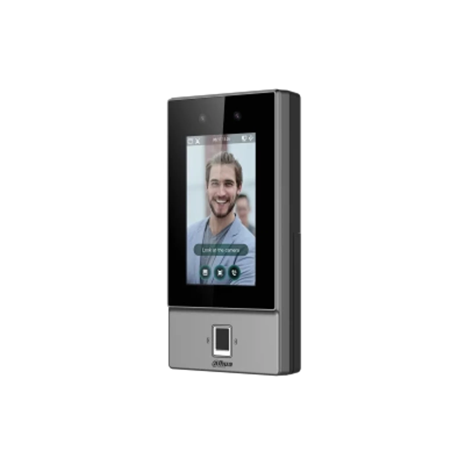 CONTROL DE ACCESO STANDALONE CON RECONOCIMIENTO FACIAL, HUELLA, TARJETA, CLAVE Y QR - PANTALLA TACTIL 4.3" - 6,000 ROSTROS/USUARIOS - WIFI/TCP-IP - POE - IP65