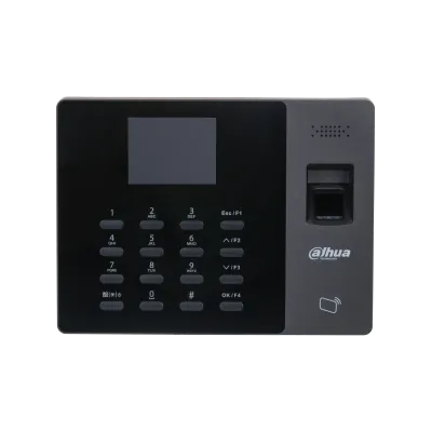 CONTROL DE ASISTENCIA BIOMETRICO STANDALONE CON HUELLA DIGITAL, LECTOR DE TARJETA ID Y CONTRASENA, PANTALLA LCD