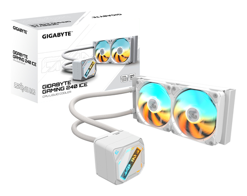 Refrigeración líquida Gigabyte GME 240 · AM5 · LGA 1700 · blanco
