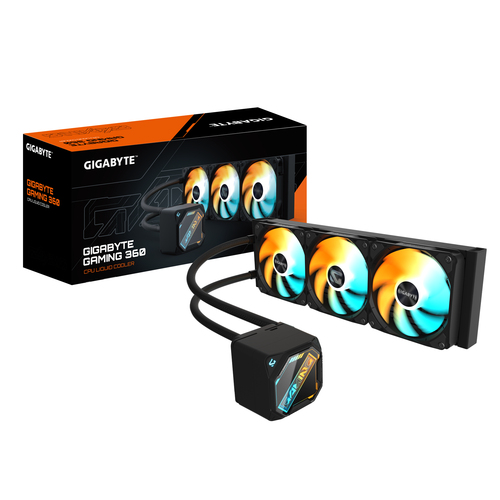 Refrigeración líquida Gigabyte GME 360 · AM5 · LGA 1700 · negro