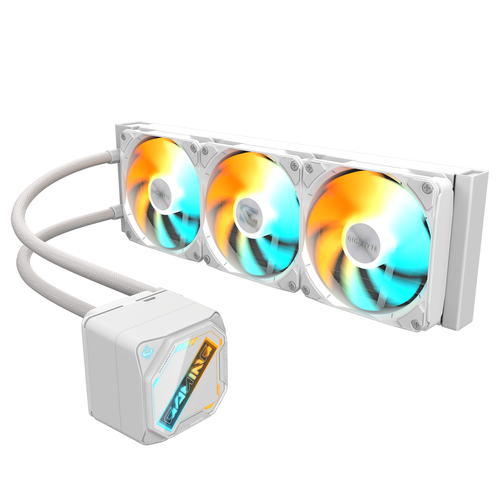 Refrigeración líquida Gigabyte GME 360 · AM5 · LGA 1700 · blanco