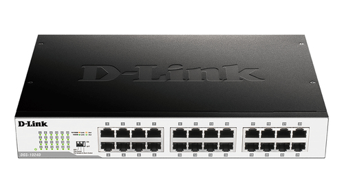 Switch D-Link DGS-1024D · 24 puertos Gigabit