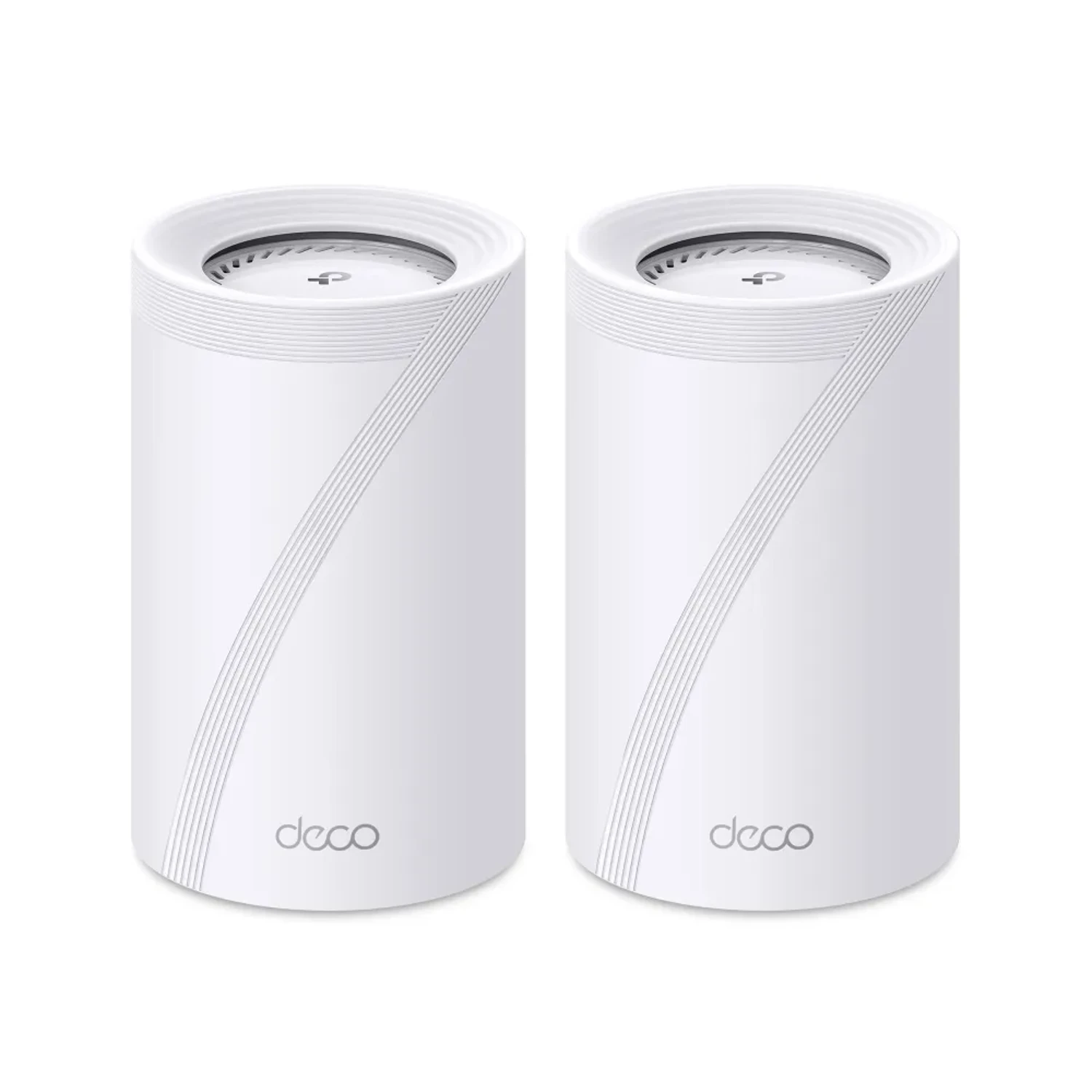 Deco BE77(2-Pack) TP-LINK Sistema Mesh WiFi7 tri band BE17000, 688+4324+11530 Mbps, antenas internas, 10G+2.5G+GE, USB3.0, MLO, OFDMA, MU-MIMO, 320MHz, HomeShield, AI Mesh.