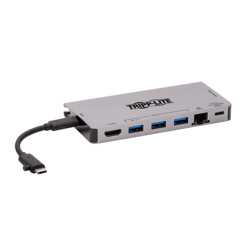 Docking station Tripp Lite U442-DOCK5D-GY · USB-C · HDMI · USB-A · RJ45