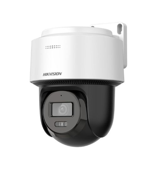 Cámara domo IP PT exterior Hikvision DS-2DE2C400MWG-E · 4 MP · 2.8 mm · IR 30 m · audio