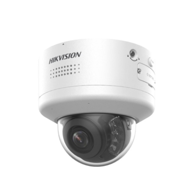 Cámara domo IP ColorVu Hikvision DS-2CD2787G2H-LIPTRZS2U/SL · 8 MP · 2.8-12 mm motorizado