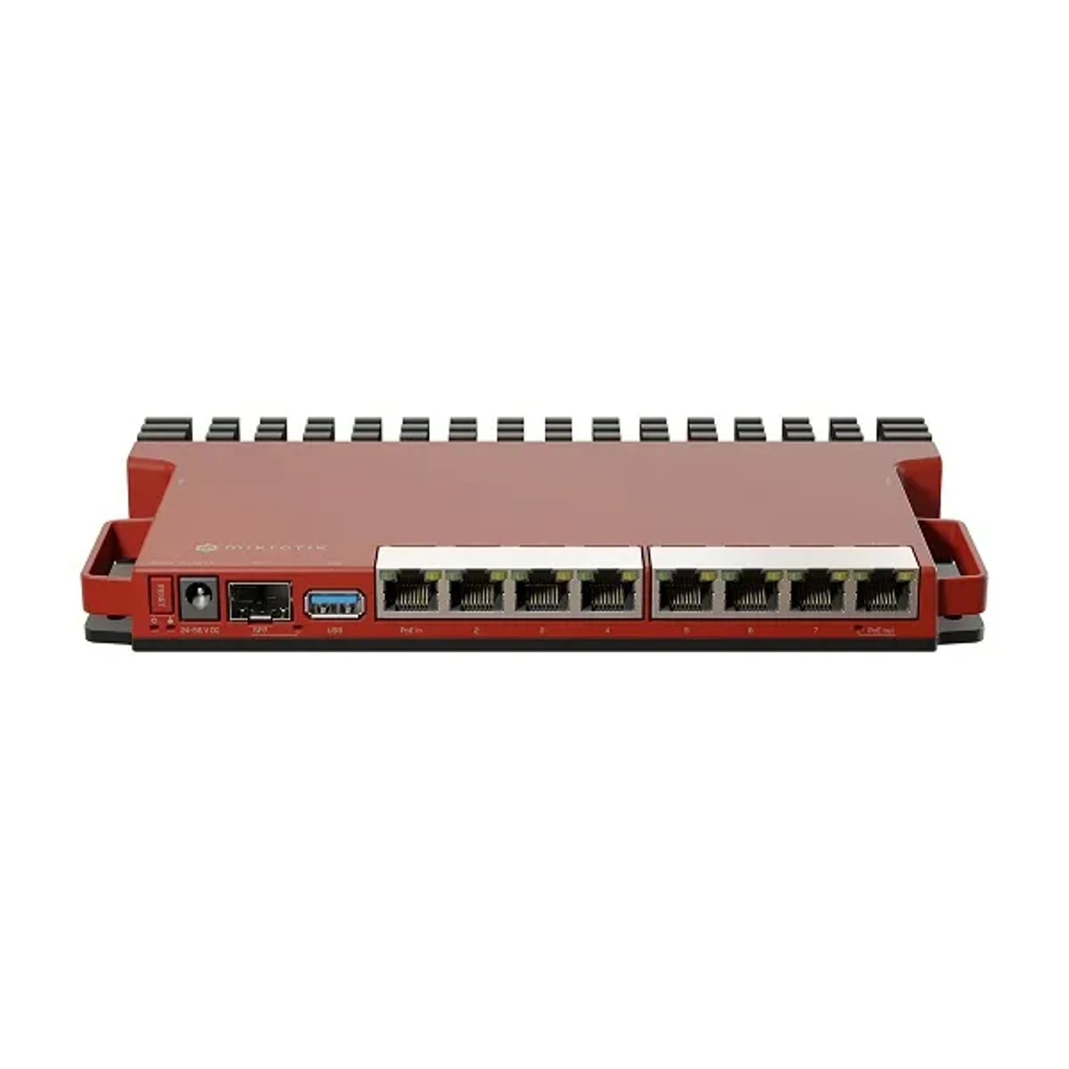 DUAL CORE 800MHZ CPU, 512MB RAM, 8 X GBIT LAN, 1 X 2.5 GBIT SFP PORT, USB, DESKTOP/1U RACKMOUNT CASE, PSU, K-79 RACKMOUNT KIT, ROUTEROS L5