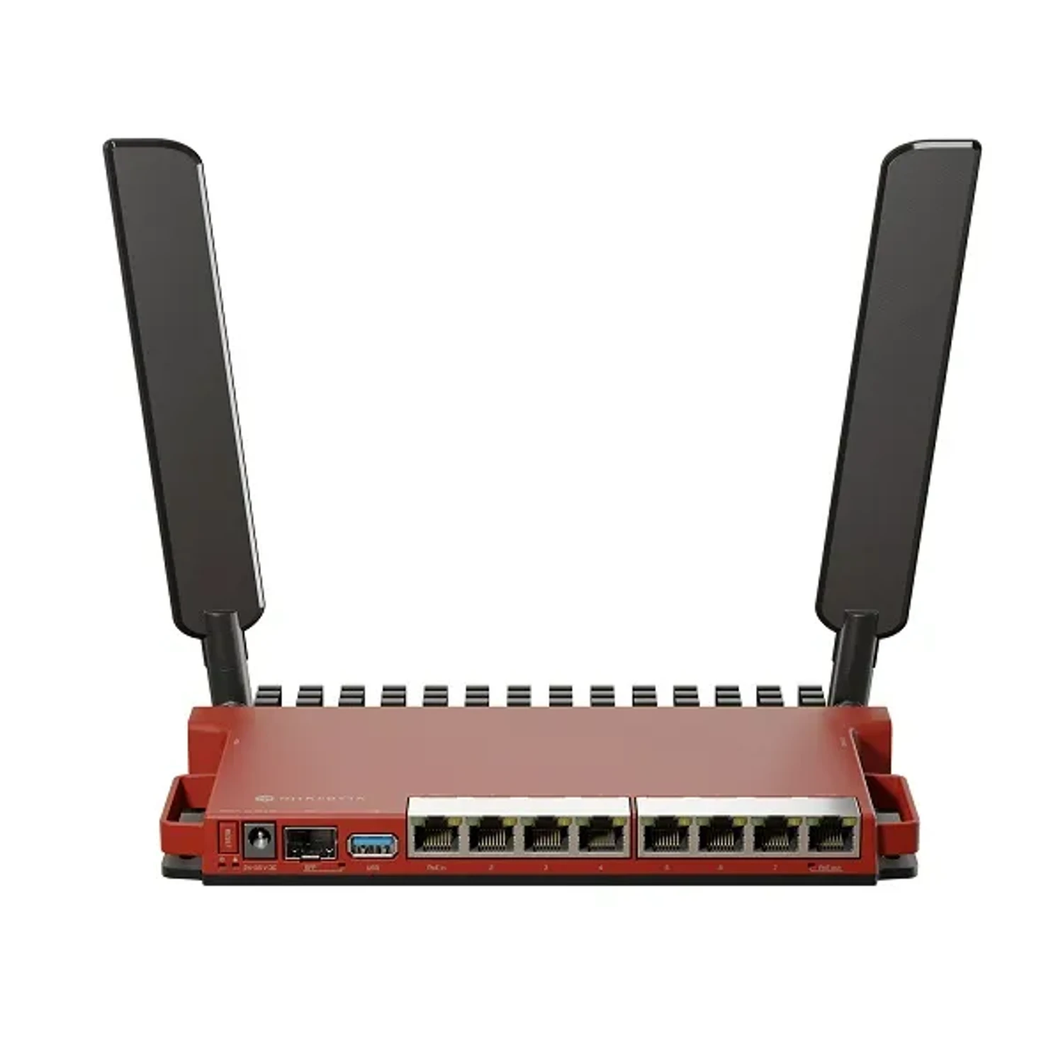 DUAL-CORE 800MHZ CPU, 512MB RAM, 8X GIGABIT LAN, 1X 2.5GBIT SFP PORT, 2.4GHZ 802.11B/G/N/AX DUAL-CHAIN WIRELESS, 4DBI 2.4GHZ EXTERNAL ANTENNAS, USB, DESKTOP CASE, PSU