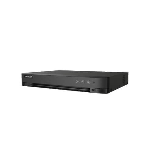 DVR AcuSense Hikvision iDS-7208HQHI-M1/XT · 8 canales · 1080p · 1 HDD · analítica