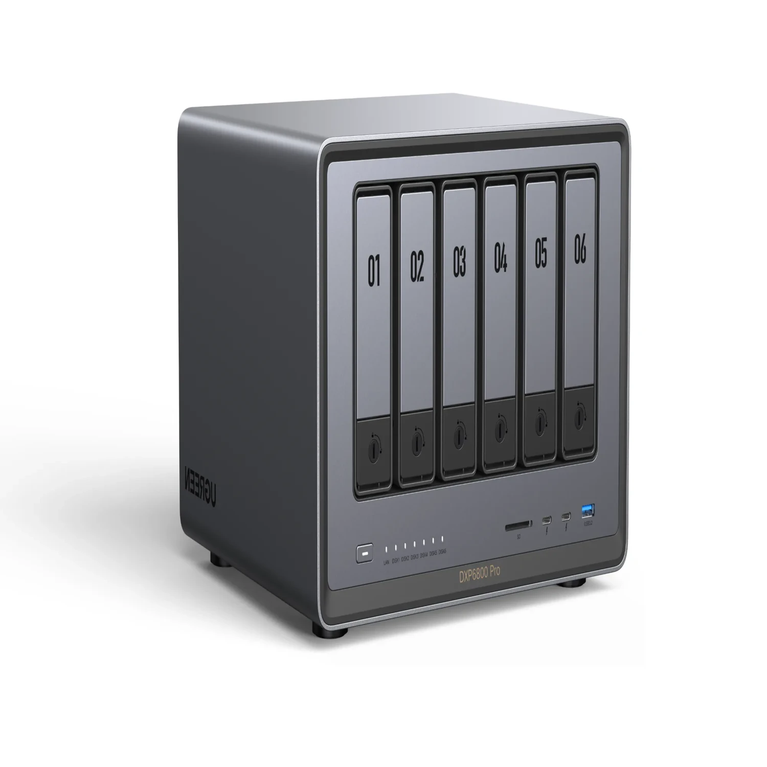 DXP6800 PRO - ALMACENAMIENTO NAS 6 BAHIAS - NO INCLUYE DISCO