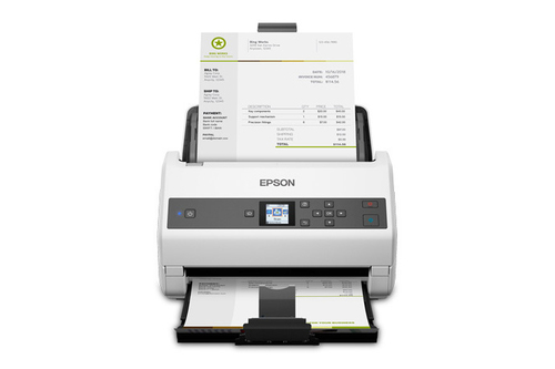 Escáner de documentos Epson WorkForce DS-870 · 65 ppm · ADF 100 hojas · 600 dpi