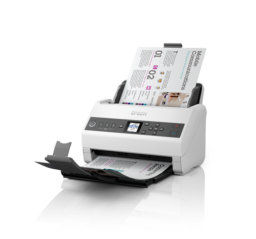 Escáner de documentos Epson DS-730N · Dúplex · USB 2.0 · Ethernet