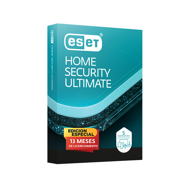 ESET Home Security Ultimate · 5 PC · 13 meses · Edición especial