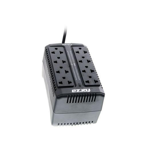 Estabilizador Forza FVR-902 · 900VA/450W · 8 tomas · 220V