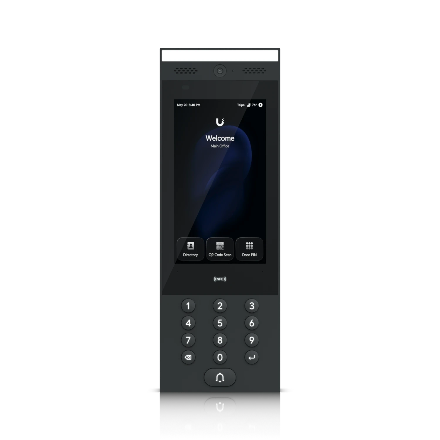 G3 Intercom Videoportero IP Interior/Exterior para Gestión de Accesos Residenciales y Comerciales, con Cámara Integrada, Pantalla Táctil de 7" y Soporte para NFC y Desbloqueo Móvil