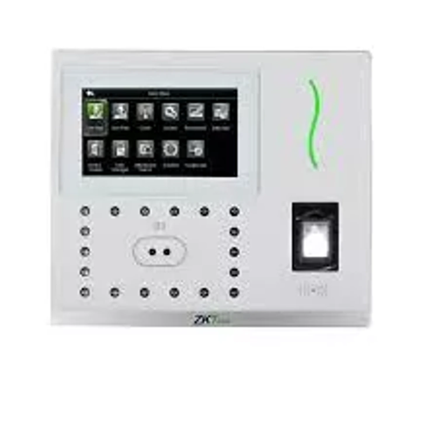 Control de asistencia y acceso multibiométrico ZKTeco G3-ID-PoE · Green Label · PoE