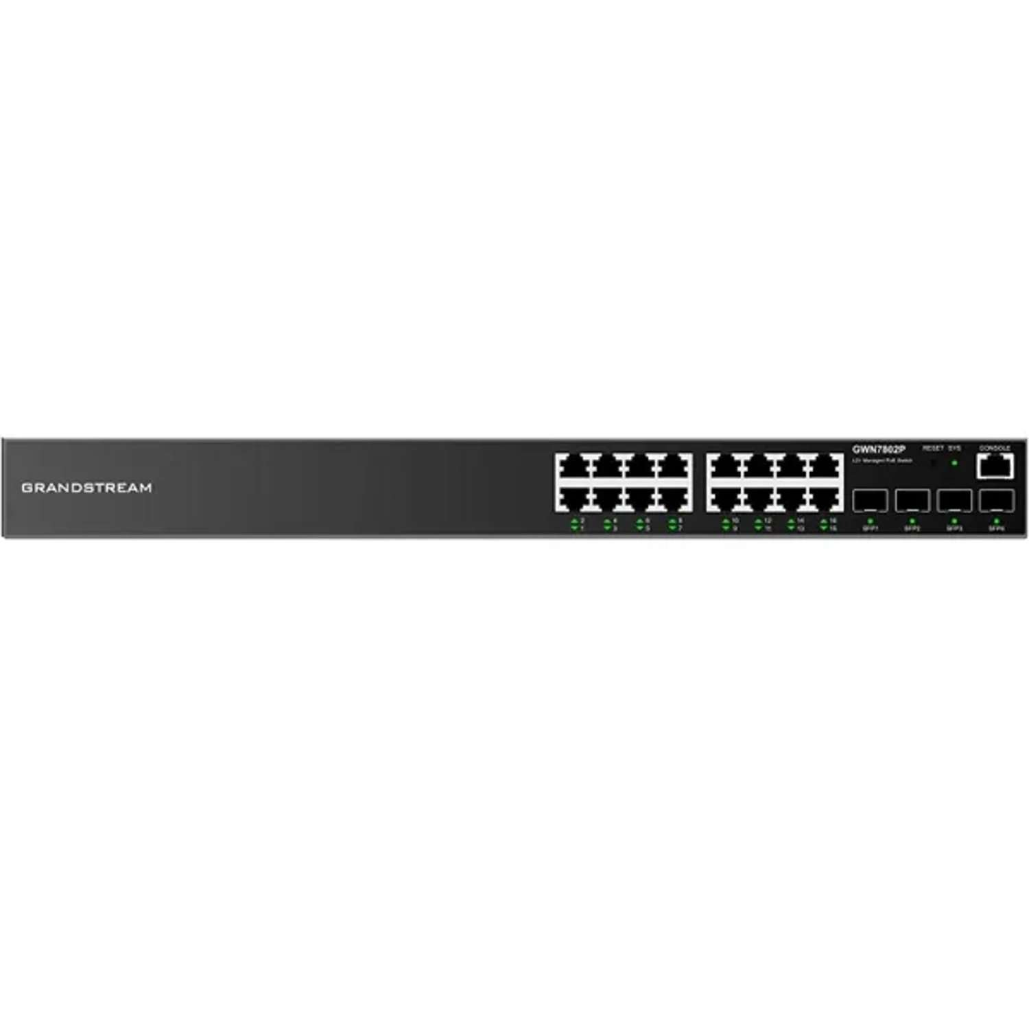 GWN GS SWITCH 16 PUERTOS POE+ GIGABIT ADMINISTRABLE 270W