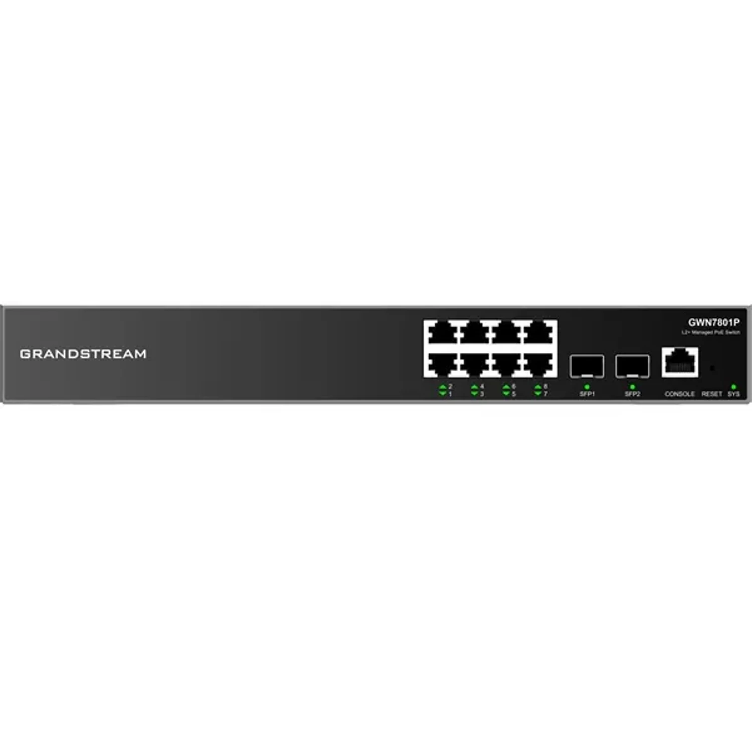 GWN GS SWITCH 8 PUERTOS POE+ GIGABIT ADMINISTRABLE 150W
