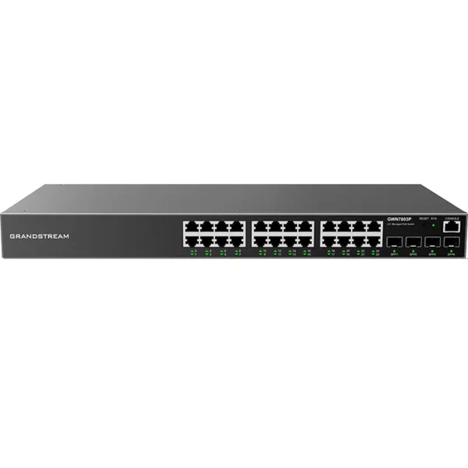 GWN GS SWITCH24 PUERTOS POE+ GIGABIT ADMINISTRABLE 400W
