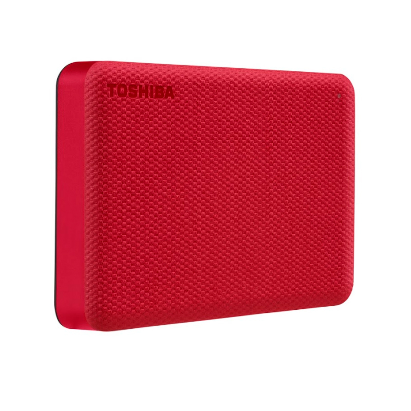 Disco duro externo Toshiba Canvio Advance · 1 TB · Rojo