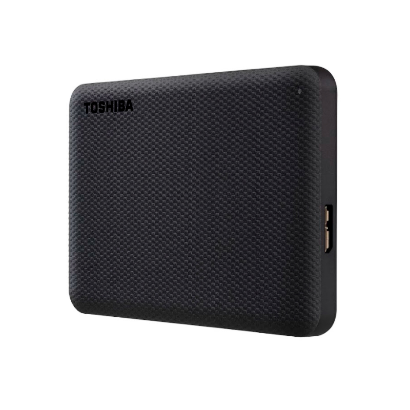 Disco duro externo Toshiba Canvio Advance · 2 TB · USB 3.0 · Negro