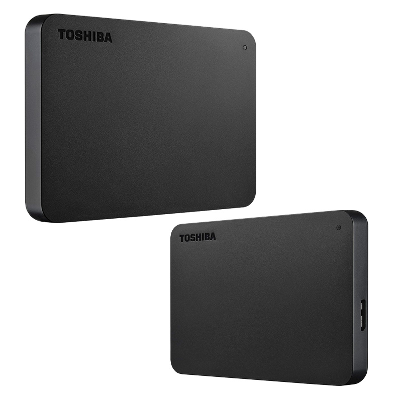 Disco duro externo Toshiba Canvio Basics · 1 TB · 2.5" · USB 3.0 · Negro