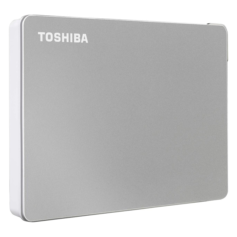 Disco duro externo Toshiba Canvio Flex · 2 TB · USB 3.0 · Plata
