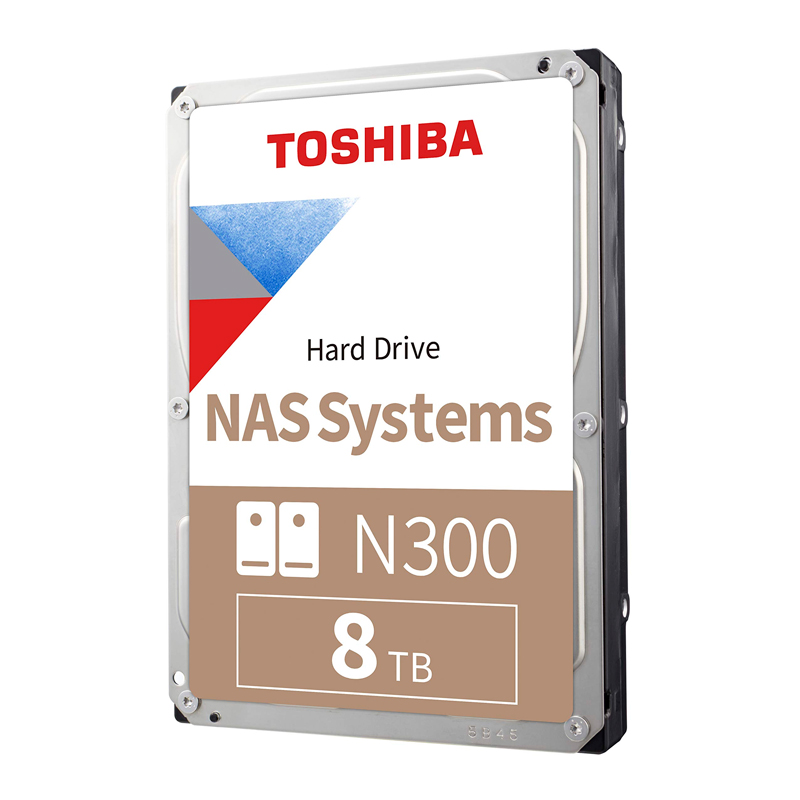 Disco duro Toshiba N300 para NAS · 8 TB · 3.5" · SATA · 7200 rpm