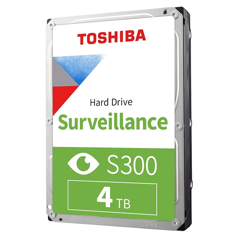 Disco duro Toshiba S300 para videovigilancia · 4 TB · 3.5" · SATA