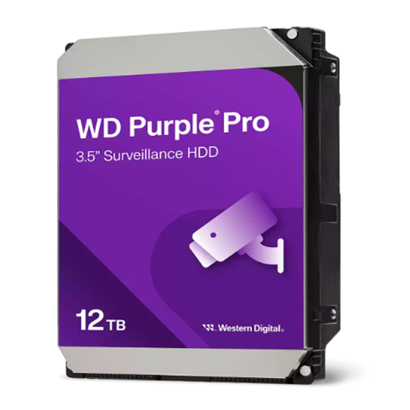 Disco duro WD Purple Pro · 12 TB · 3.5" · SATA · 7200 rpm