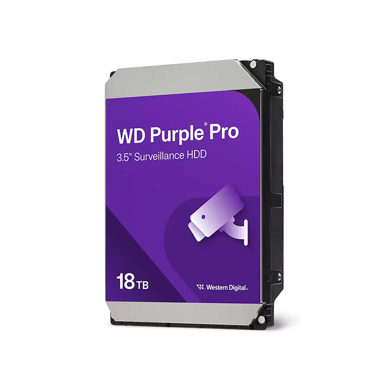 Disco duro WD Purple Pro · 18 TB · 3.5" · SATA · 7200 rpm