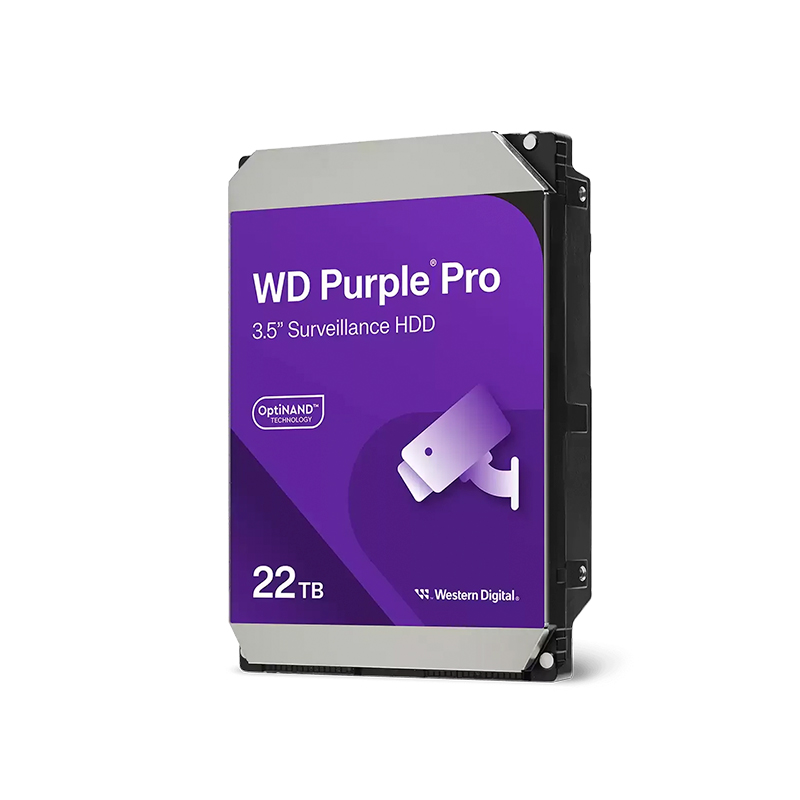 Disco duro WD Purple Pro · 22 TB · 3.5" · SATA · 7200 rpm
