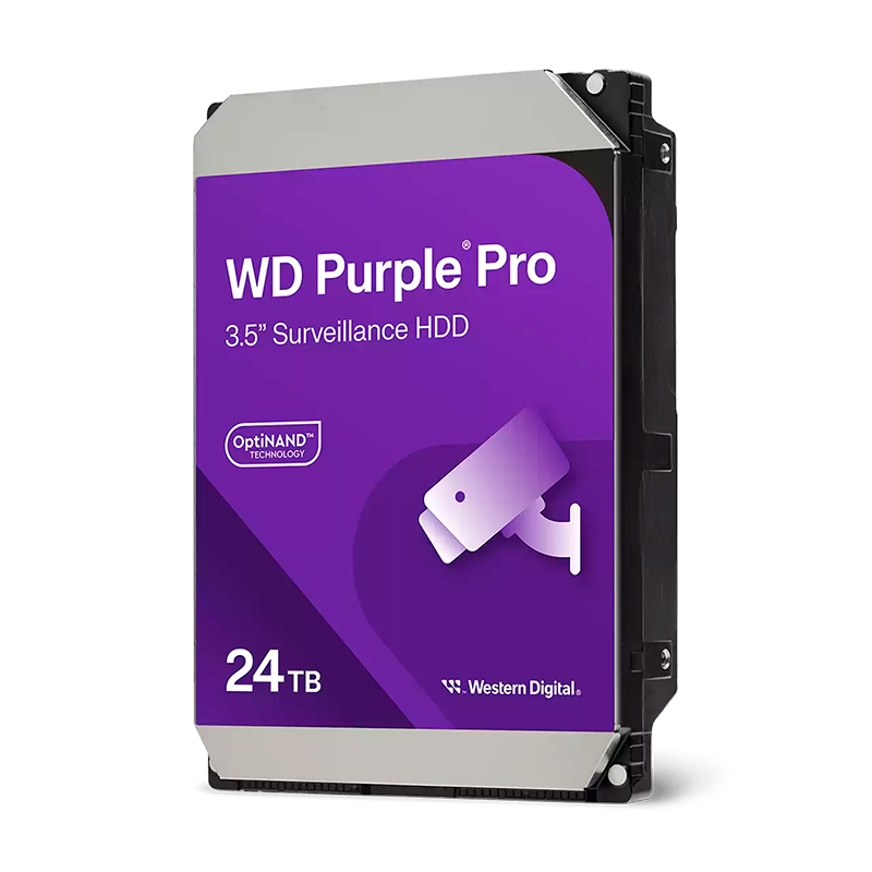 Disco duro WD Purple Pro · 24 TB · 3.5" · SATA · 7200 rpm