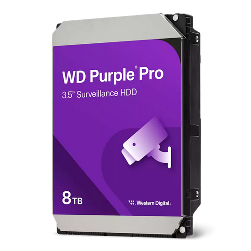 Disco duro WD Purple Pro · 8 TB · 3.5" · SATA · 7200 rpm