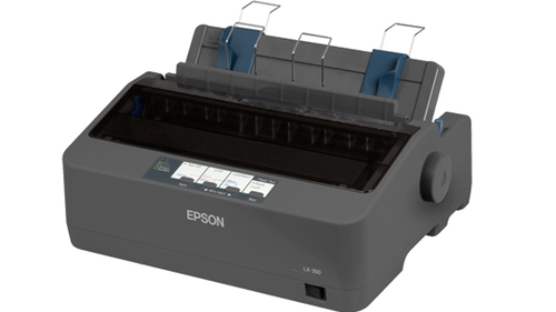Impresora matricial Epson LX-350 · 9 pines · 220V · Negro