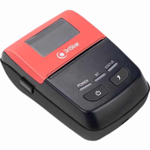 Impresora térmica directa 3nStar PPT205 · Monocromo · Negro, Rojo · 203 dpi