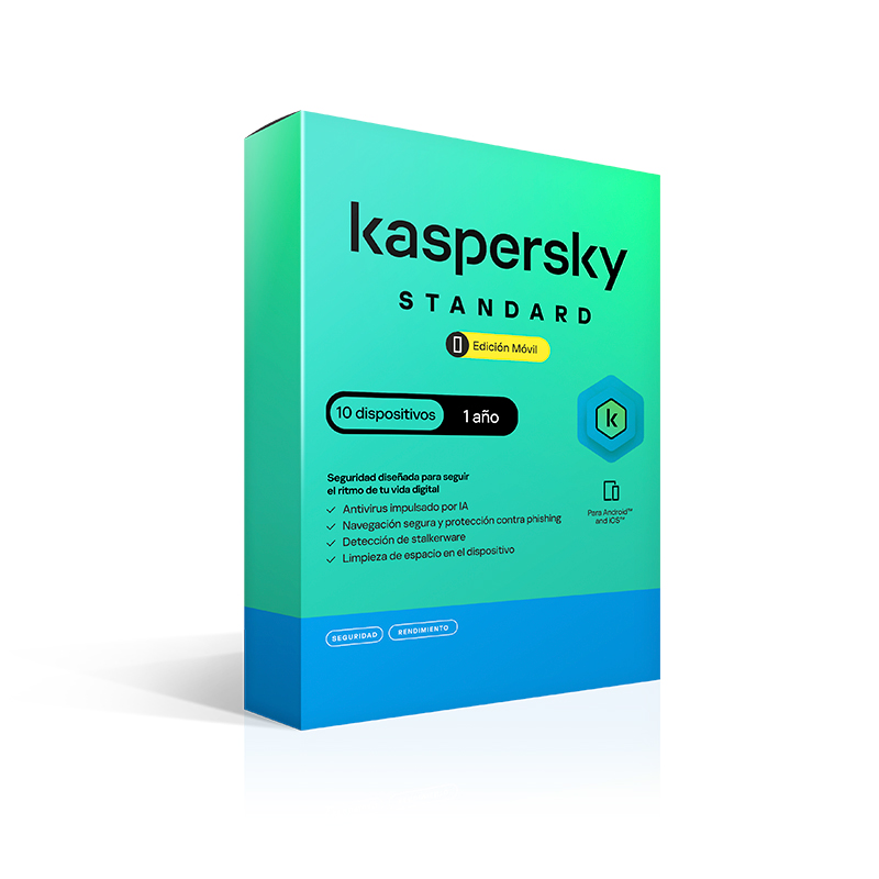 Kaspersky Standard · 10 PC · 1 año