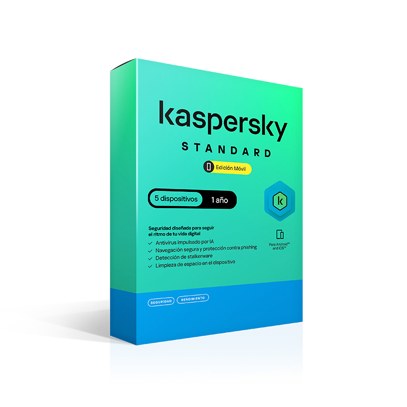 Kaspersky Standard · 5 PC · 1 año