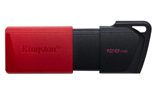 Memoria USB Kingston DataTraveler Exodia M · 128 GB · USB 3.2 · Rojo