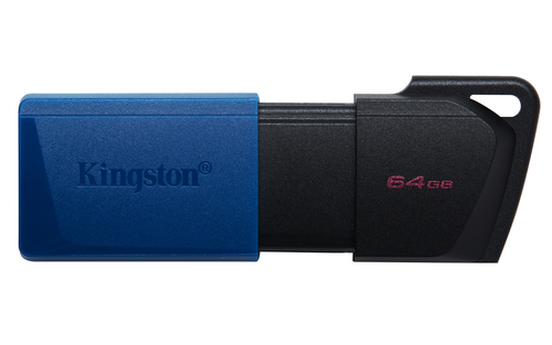 Memoria USB Kingston DataTraveler Exodia M · 64 GB · USB 3.2 · Azul