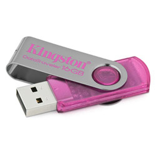 Memoria USB Kingston DataTraveler 101 · 4 GB · USB 2.0 · Rosado
