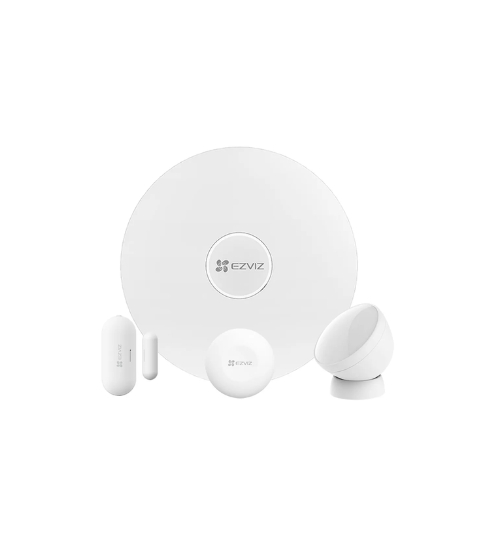 Kit de alarma inalámbrico EZVIZ CS-TX/A3-R200 · incluye A3-R200, TC1, TC2 y TC3