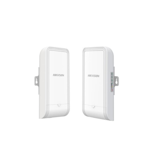 Kit bridge inalámbrico exterior Hikvision DS-3WF02-5AC/D · 5 GHz · 867 Mbps · 1-5 km