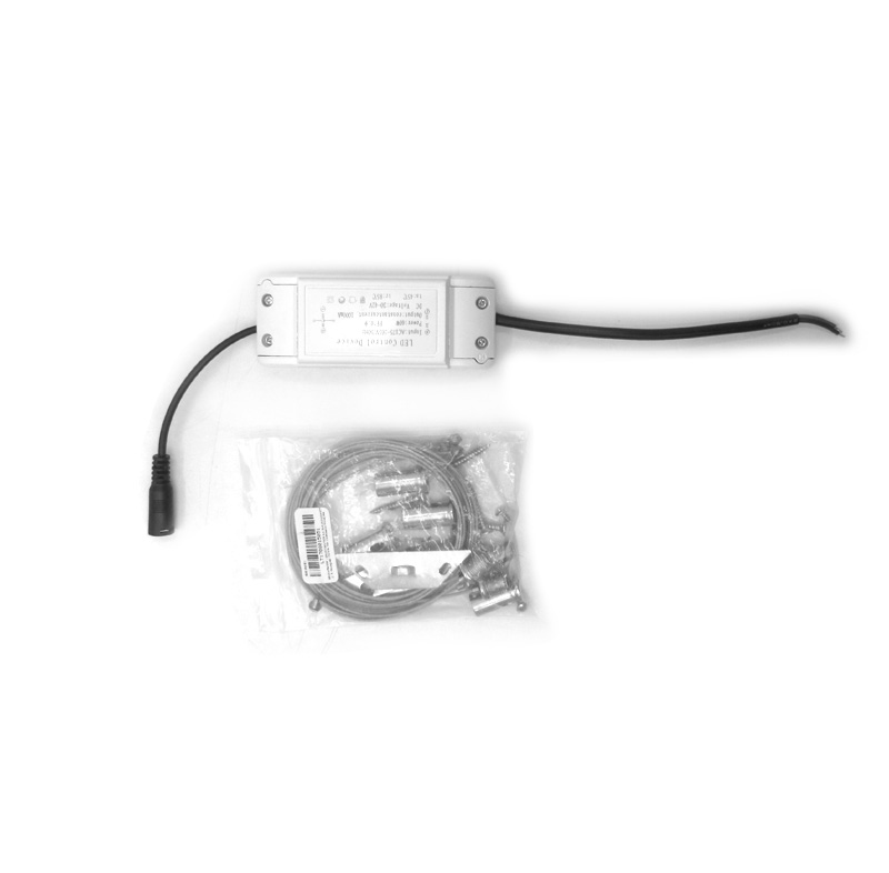 Kit para colgar panel LED Ecotrend · 4 sets