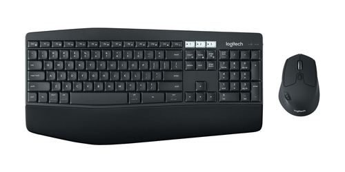 Kit teclado y mouse Logitech MK850 inalámbrico USB · Negro