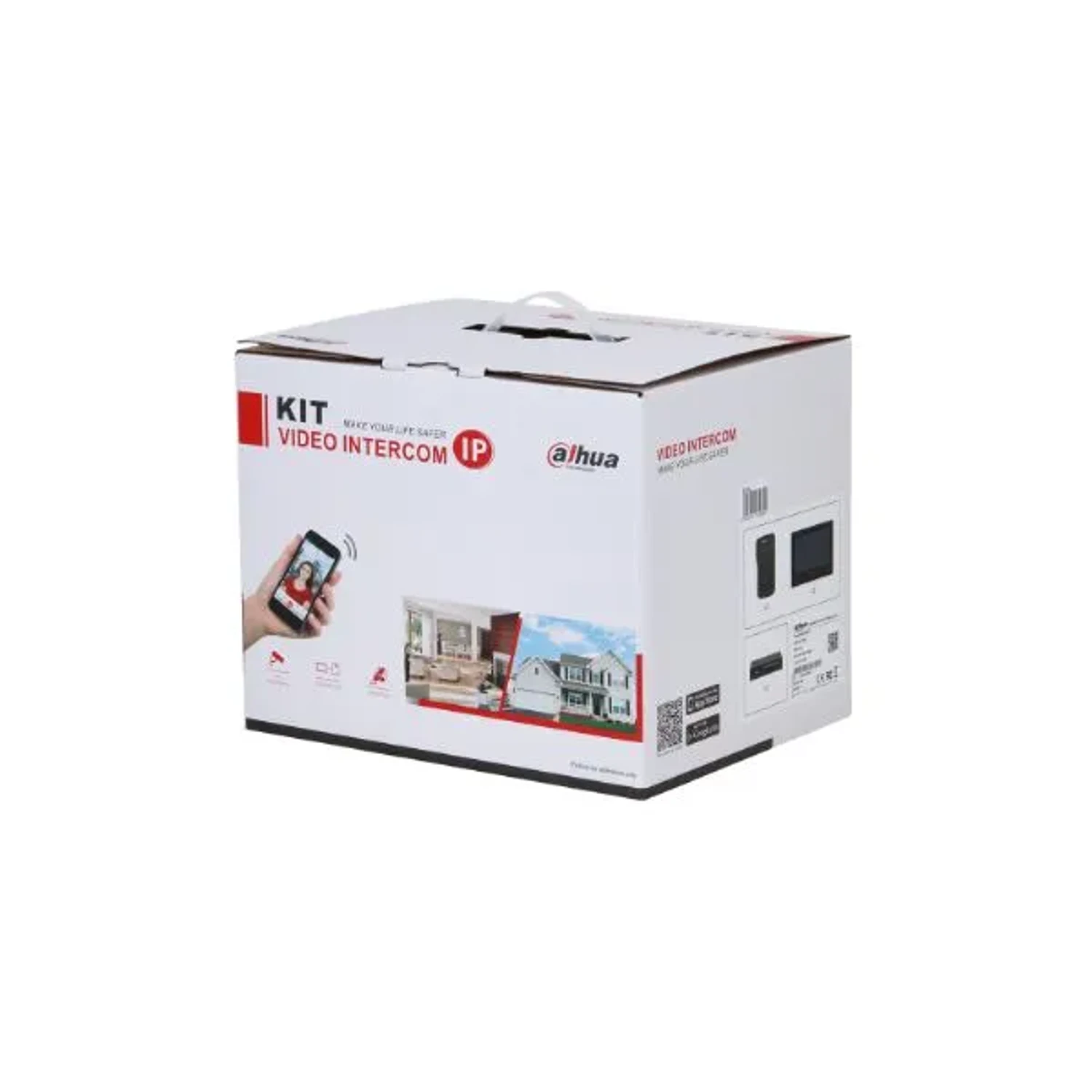 KIT VIDEOPORTERO IP POE 2MP + MONITOR 7" TÁCTIL (IP65, P2P)