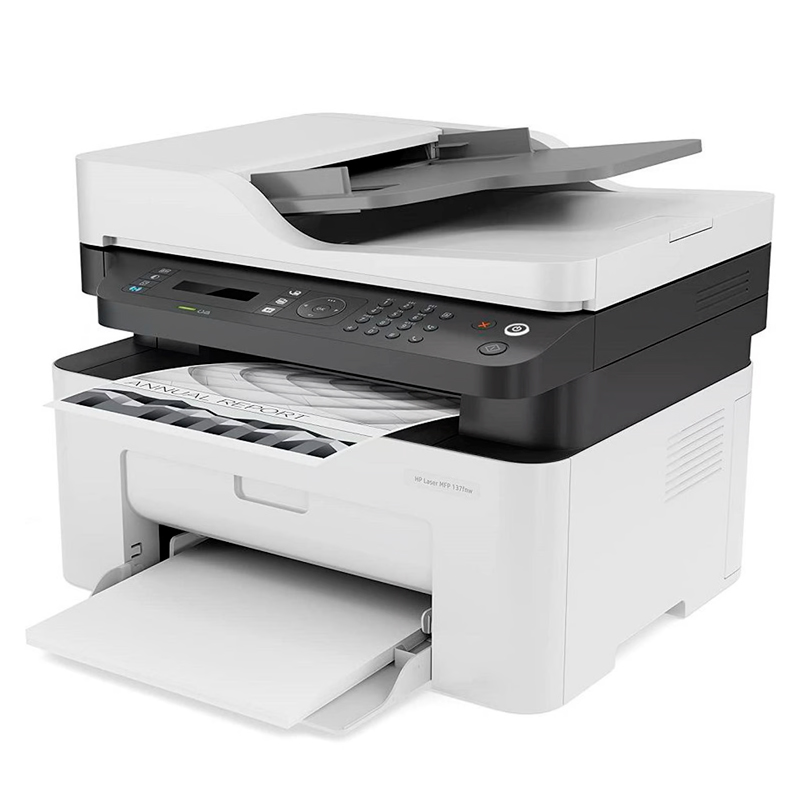 Multifuncional láser HP MFP 137fnw · Monocromática · 20 ppm · Wi-Fi · USB